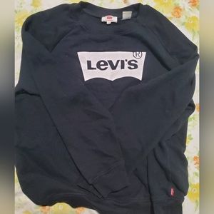 Levi's Black Crewneck